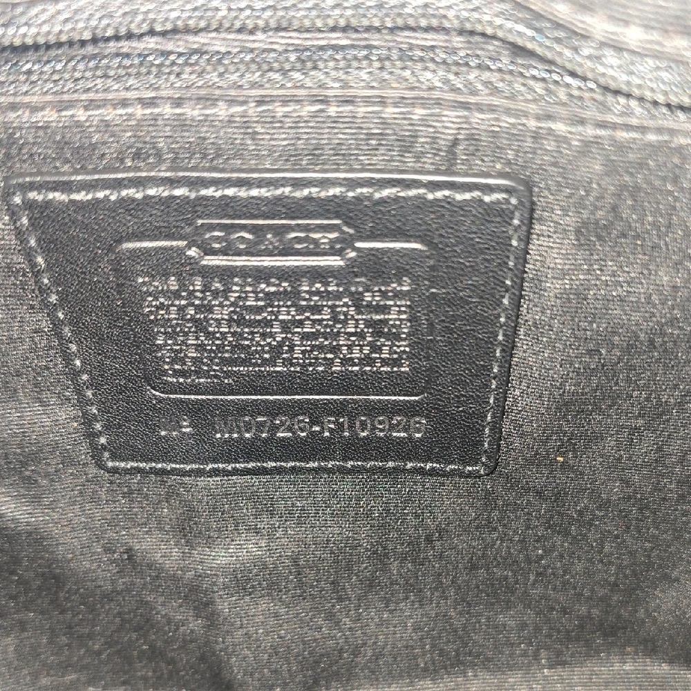 COACH Vintage Coach Soho Jacquard Canvas Shoulder Bag - Picture 5 of 17